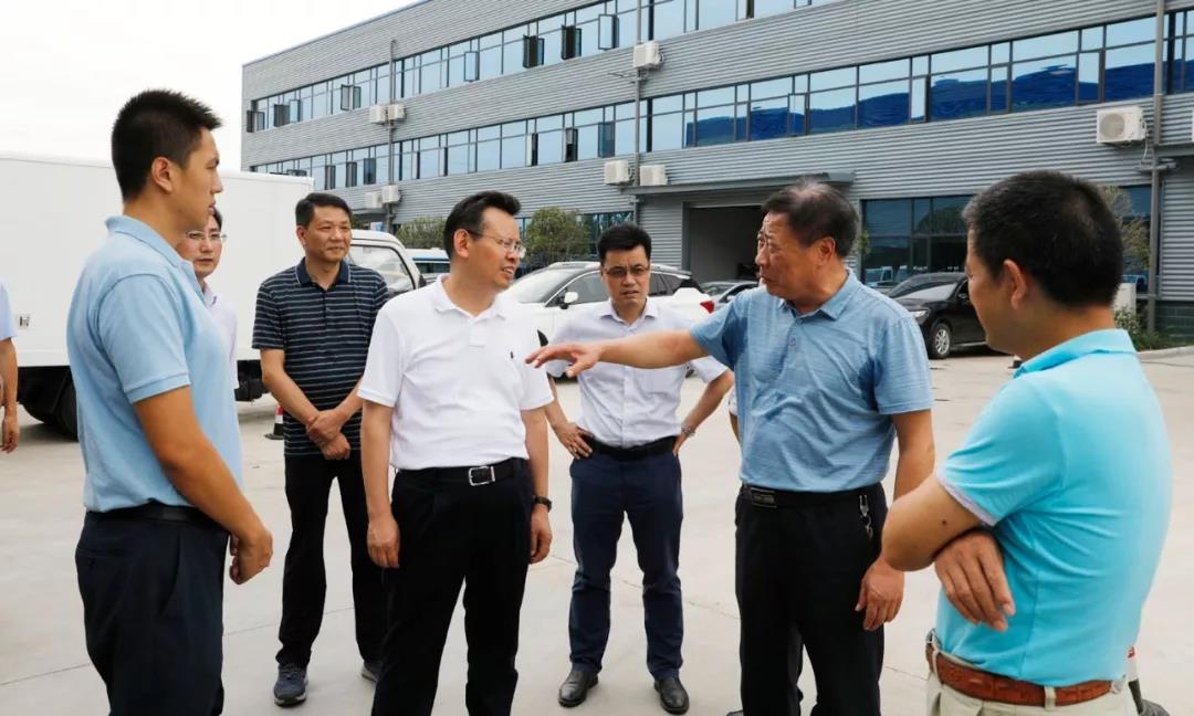 湖北省发展和改革委员会率队赴程力公司考察指导工作
