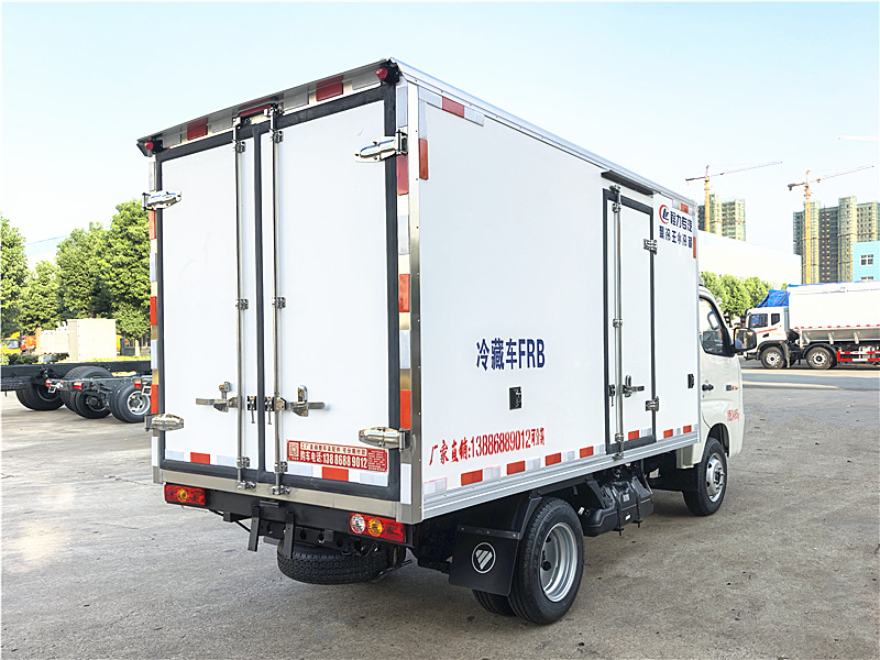 福田祥菱国六蓝牌冷藏车