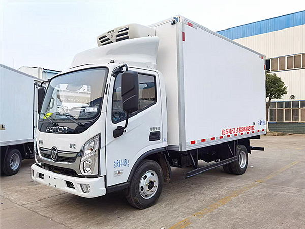 福田奥铃捷运国六蓝牌冷藏车