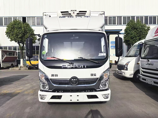 福田奥铃捷运蓝牌冷藏车