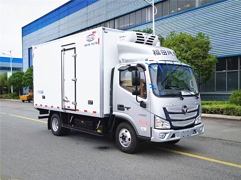 福田欧马可S1国六蓝牌冷藏车