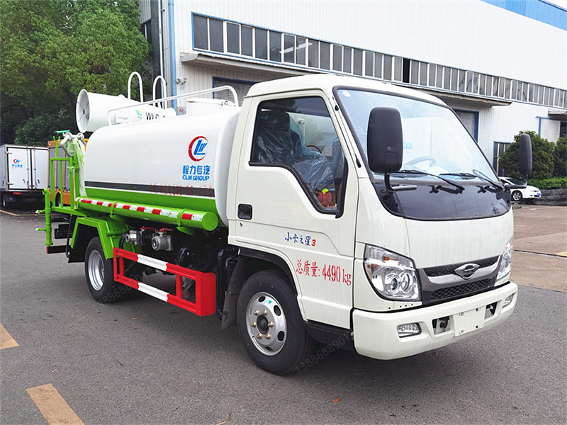 福田小卡之星3蓝牌抑尘车