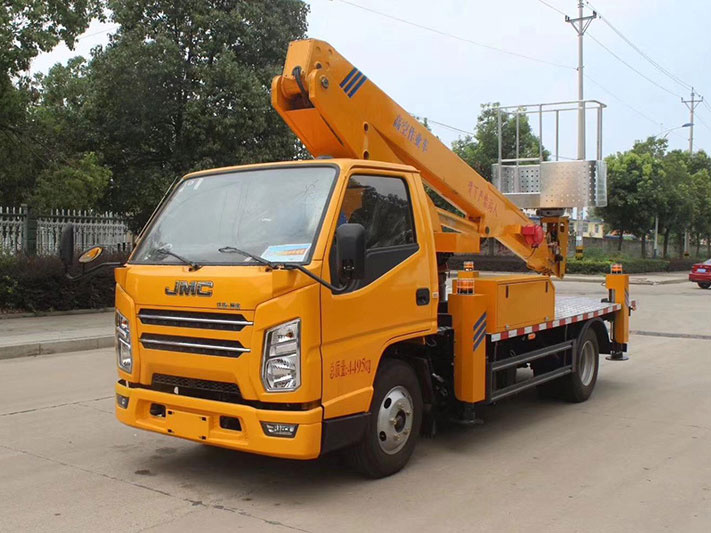 江铃21米蓝牌国六高空作业车