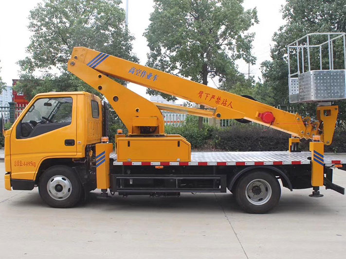 江铃21米蓝牌国六高空作业车